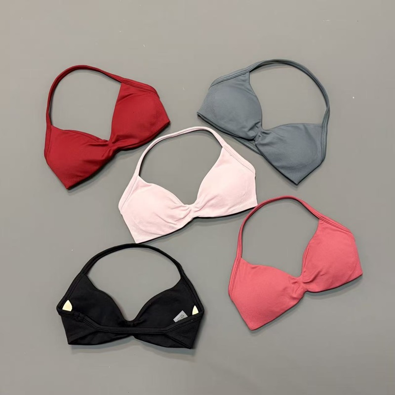 Aquatic Sports Bra - Dames Halter Sportbeha V-hals Gevoerde Yoga