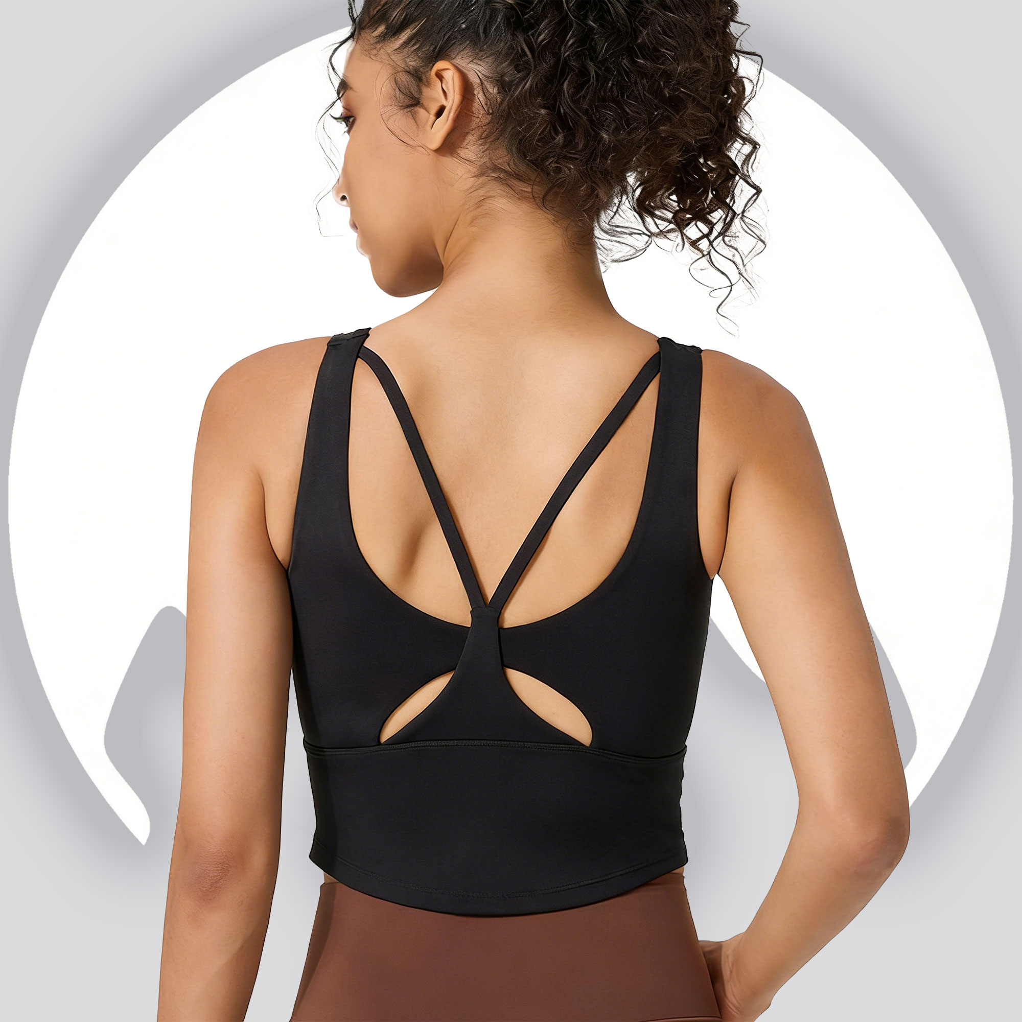Yoga sportbeha met vaste cups  - Aquatic Sports Bra recensie en prijs